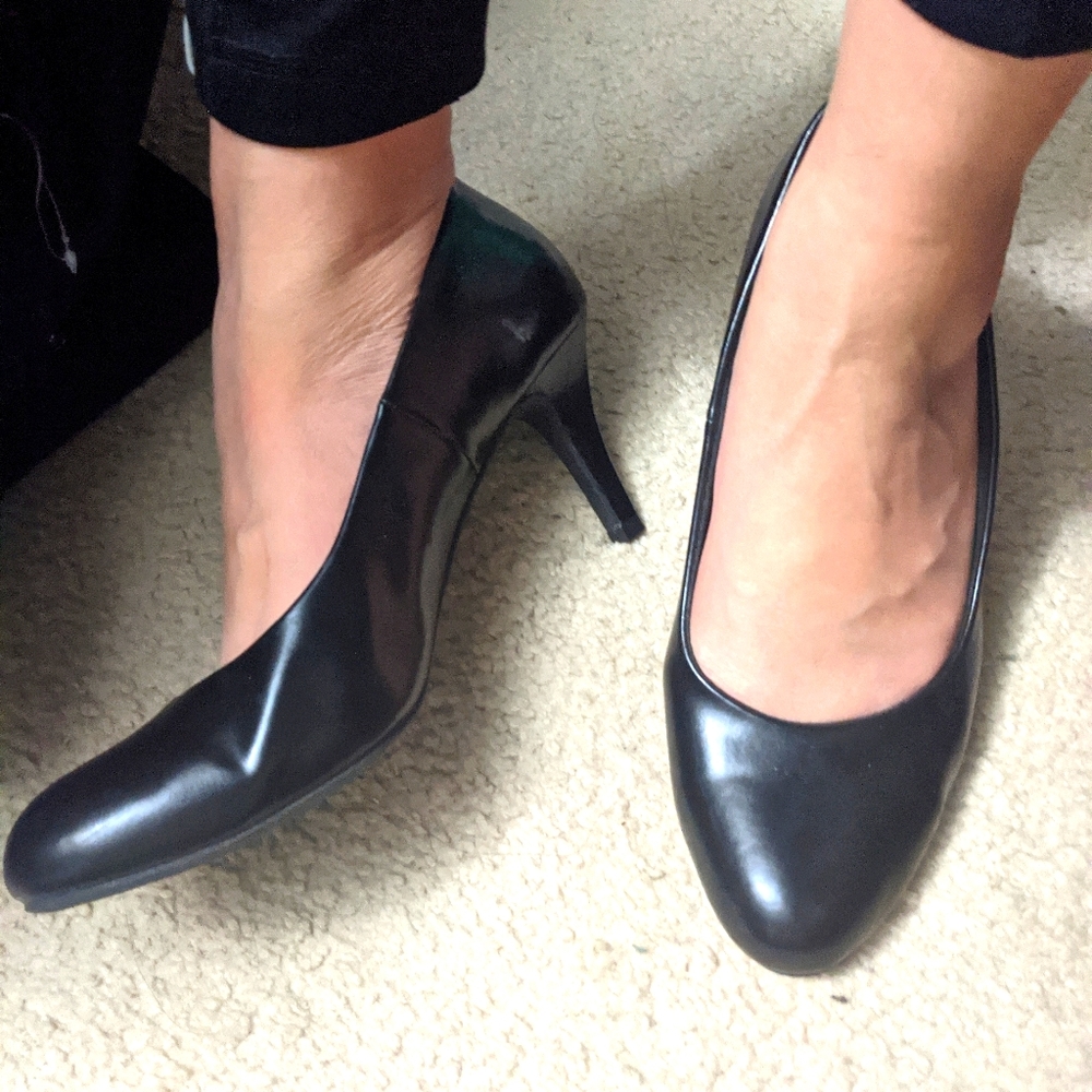 Comfortplus black pumps